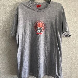 Full Send Hockey Light The Lamp Nelk Boys T-Shirt Gray Color Men's Large